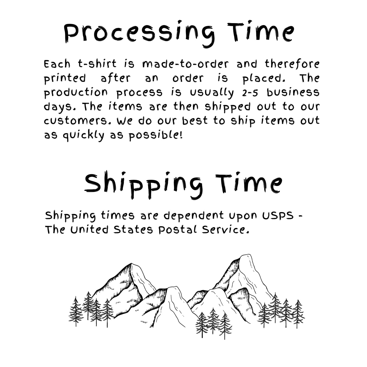 Men's Graphic Tee Pine Tree Line TShirt Hiking Camping Forest Adventure Wear Outdoorsy Nature Lover