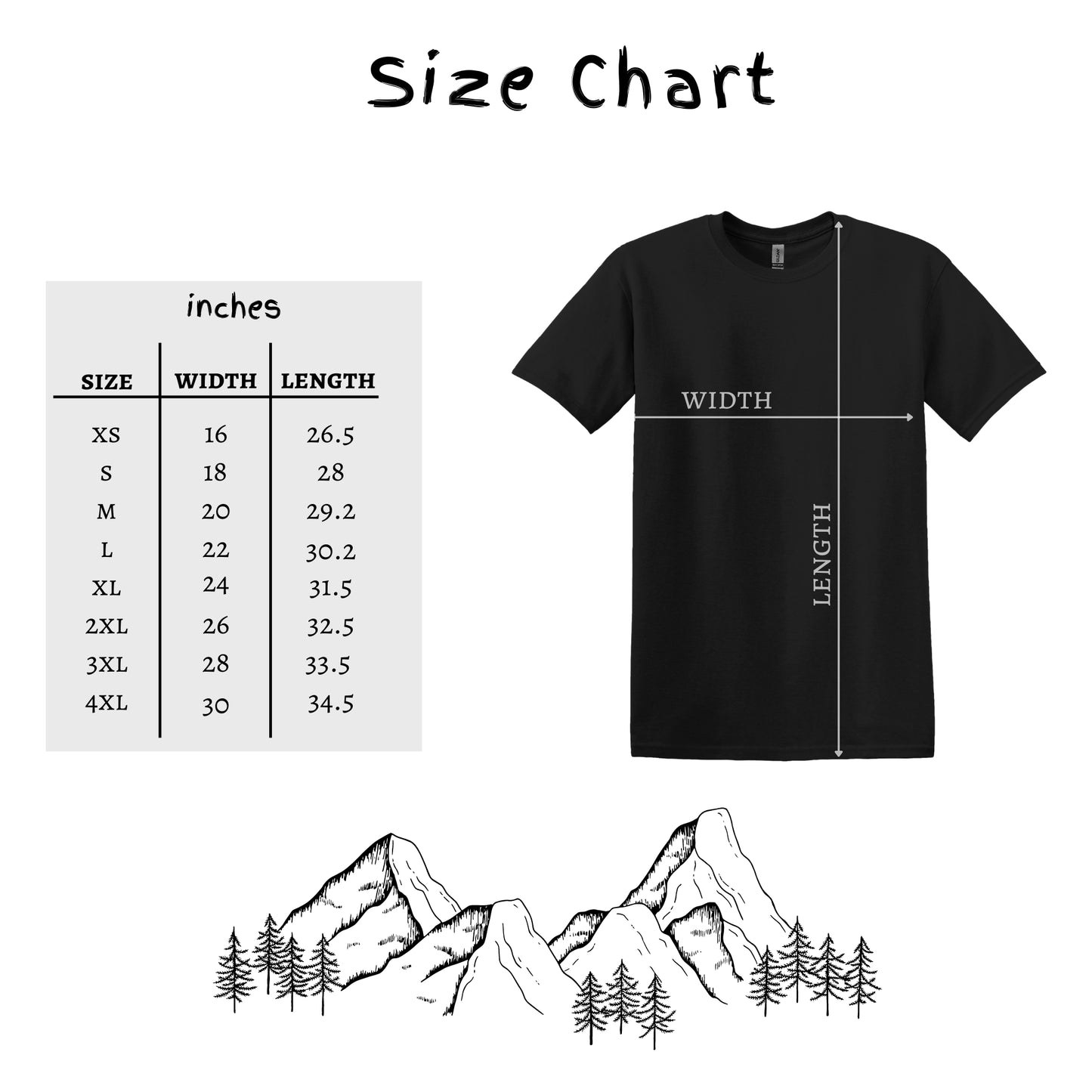Men's Mountain T-Shirts Trees Forest Hiking Shirt Tee Camping Adventure - Gray Pine Trees in a Circle