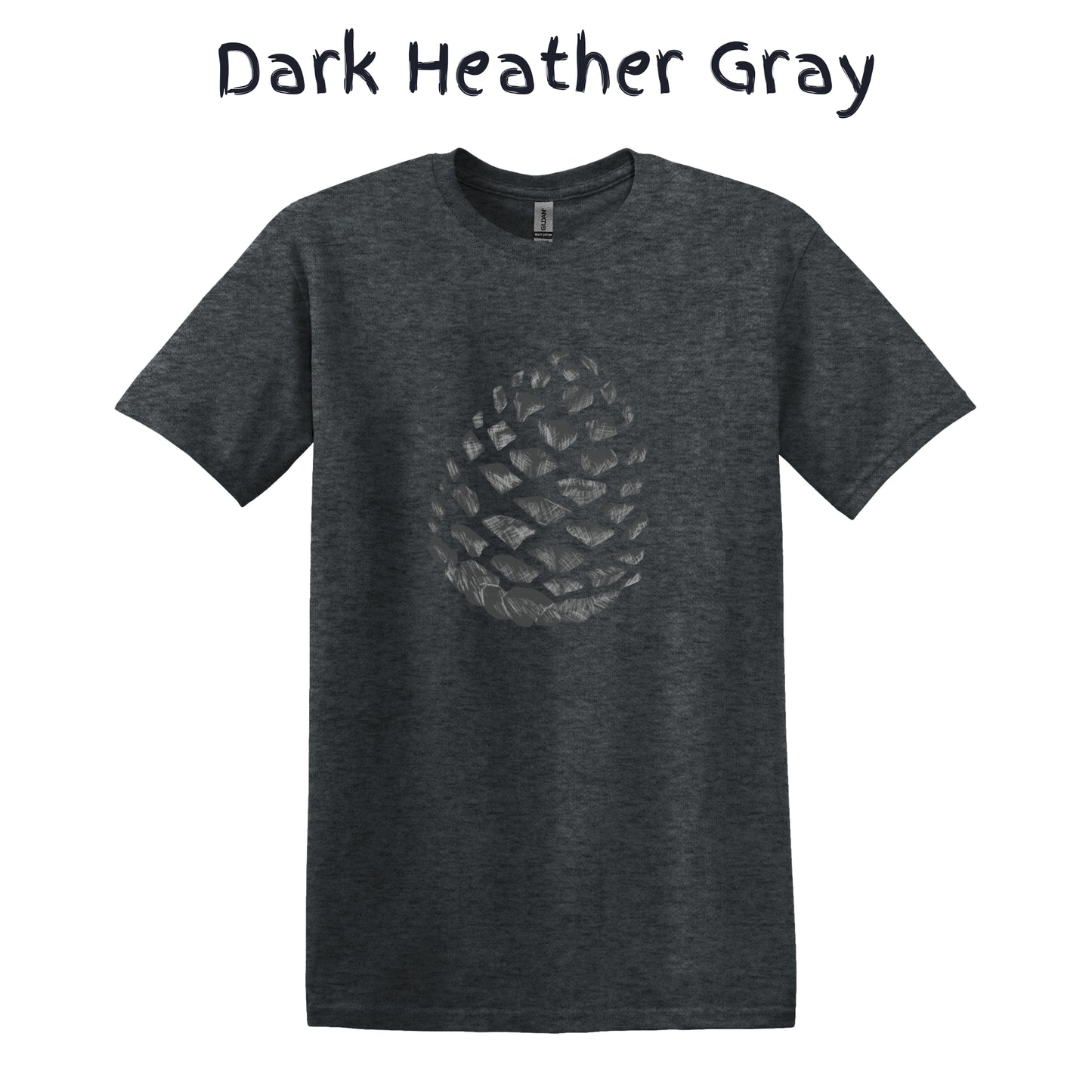 Men's Nature T-Shirt Pinecone Graphic Tee