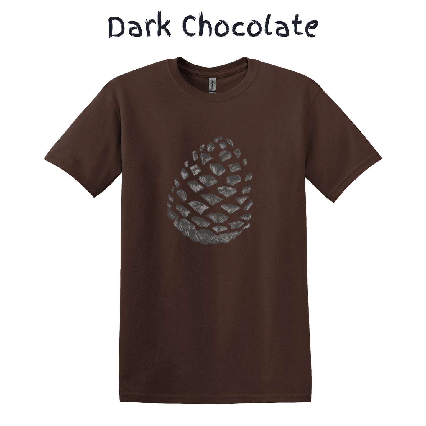 Men's Nature T-Shirt Pinecone Graphic Tee